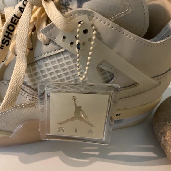 Nike Off White Air Jordan 4 Sail main image 6